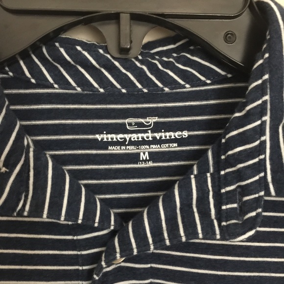Vineyard Vines Boys Pima Cotton Polo - Picture 3 of 6